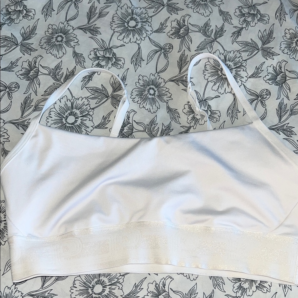 VS PINK White Bralette